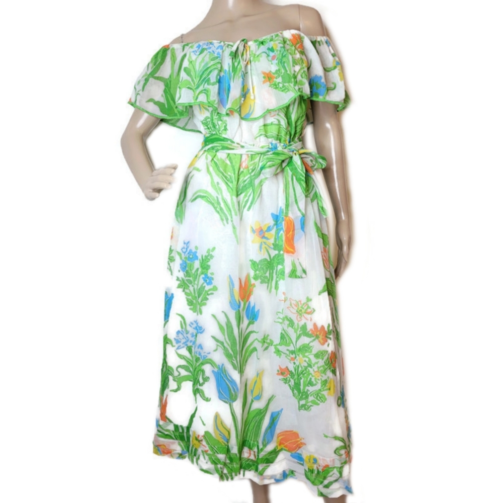 VINTAGE!! Burdines (Macy's) size 8 summer dress